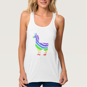 Regata Camisola de alças das senhoras do lama do