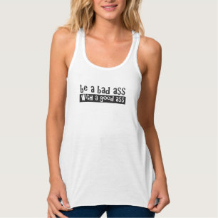Regata Camisola de alças magro de Racerback do ajustado