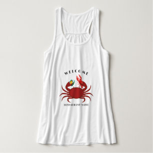 Regata caranguejo lagosta marisco marisco bem vinda logo