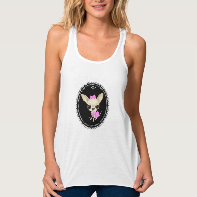 Regata Chi Yum Yum Ajustado fino Topo - Preto (Frente)