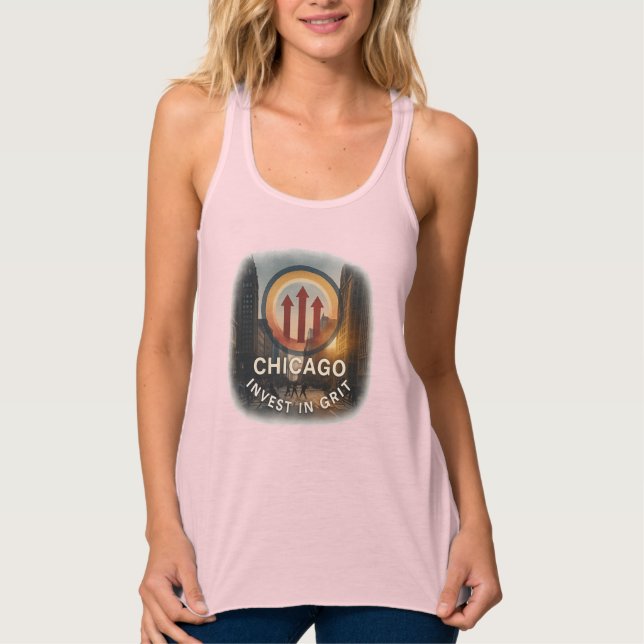 Regata Chicago Tank | Resistência Flutuante (Frente)