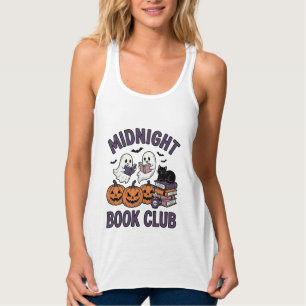 Regata Clube do Livro da Meia-Noite Design de Leitura de