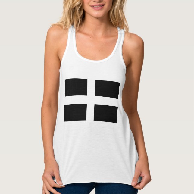Regata Cornish Flag (Cornwall) (Condado de England, Reino (Frente)
