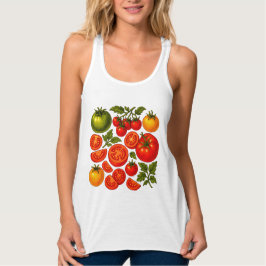 Regata Cottagecore Tomate Verão Legume