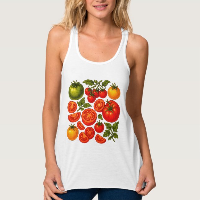 Regata Cottagecore Tomato Summer Veggie (Frente)