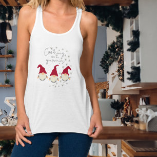 Regata Cozinhando com Meus Gnomos Natal Panificação