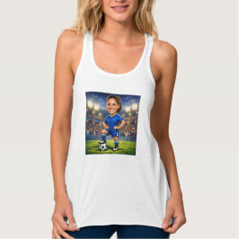 Regata Custom Photo-Face Soccer/Football Star Caricature