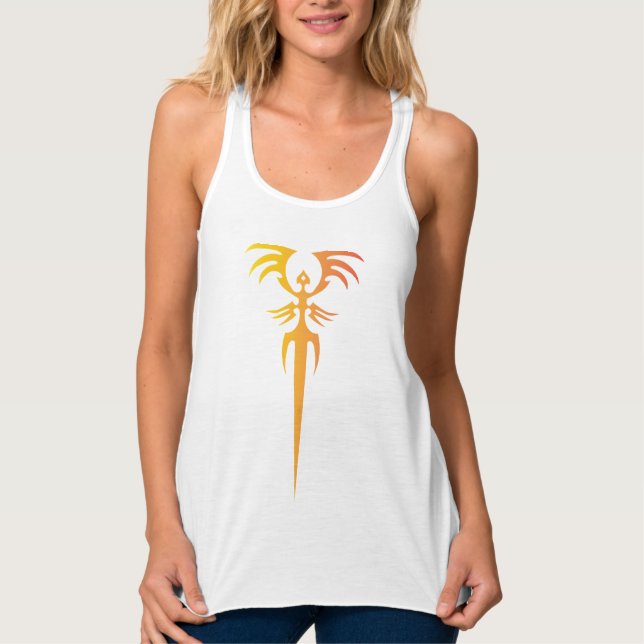 Regata Dark Tribal Phoenix Emblem – Mythic Symbol (Frente)
