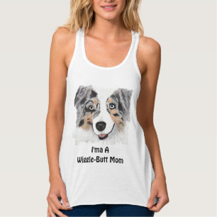 Regata De "t-shirt australiano da mamã do Wiggle-bumbum