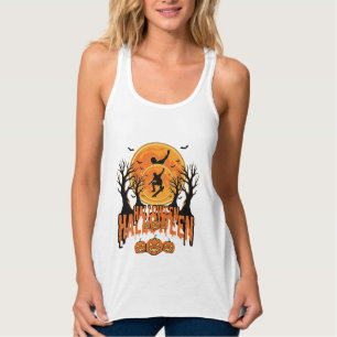 Regata Design de Lua de Skateboard de Halloween