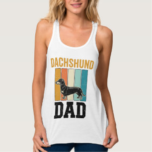 Regata Design de Vetor de Amante de Cachorro Pai Dachshun