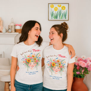 Regata Dia de Cabelo Mau Engraçado Engraçado Imobiliário 