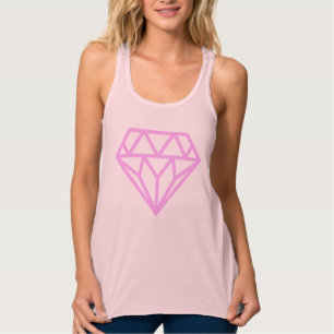 Regata diamantes rosa