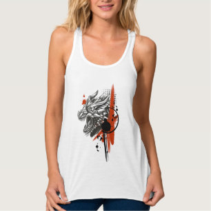 Regata Dragon Face Trash Polka