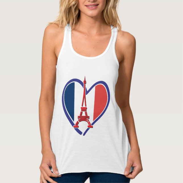 Regata Eiffel Tower Heart (Frente)