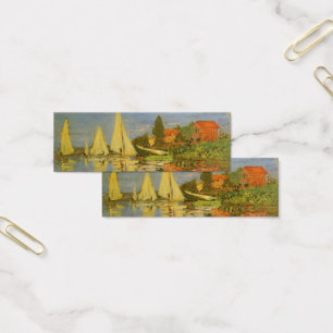 Regata em Argenteuil por Claude Monet