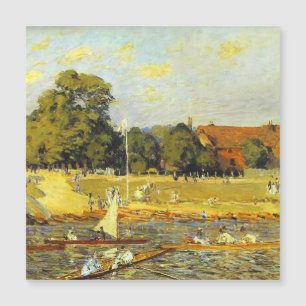 Regata em Hampton Court Alfred Sisley Poster