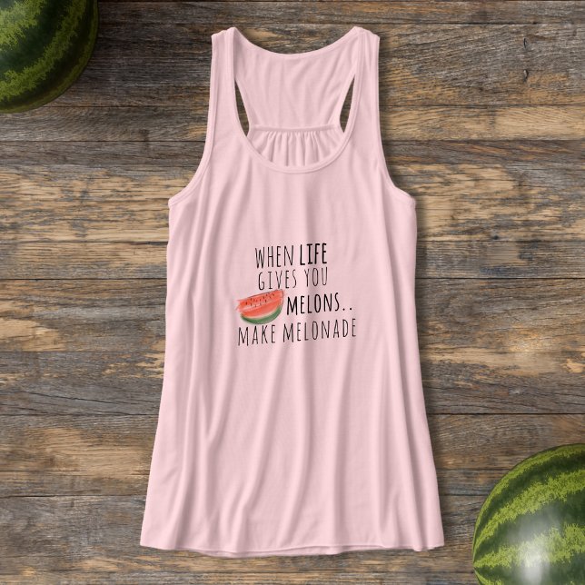 Regata Encantada Melancia Citada Melonade Topo (🍉If life has given you melons, make melonade! 🍉 Fun to wear on National Watermelon Day)