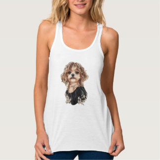 Regata Essencial de Verão! Maltipoo Watercolor Tan