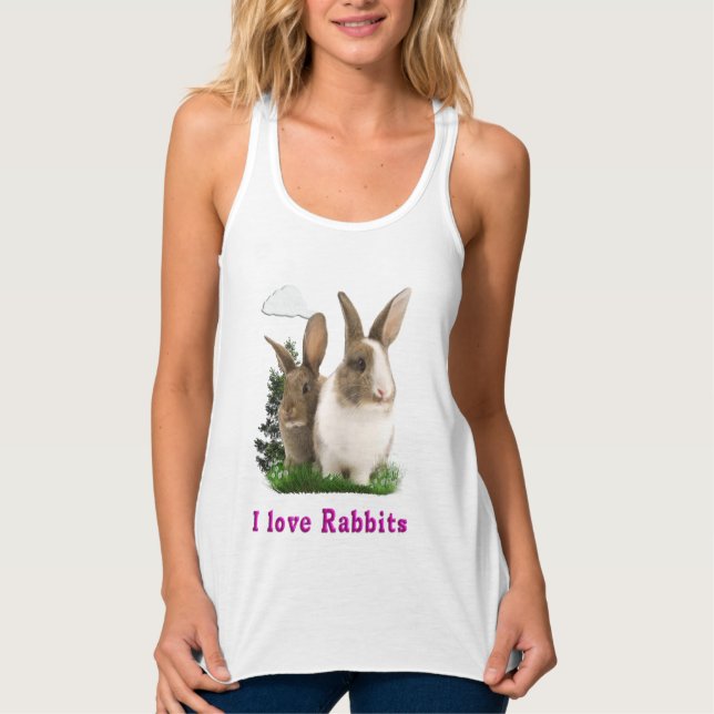 Regata Eu adoro Rabbitts (Frente)
