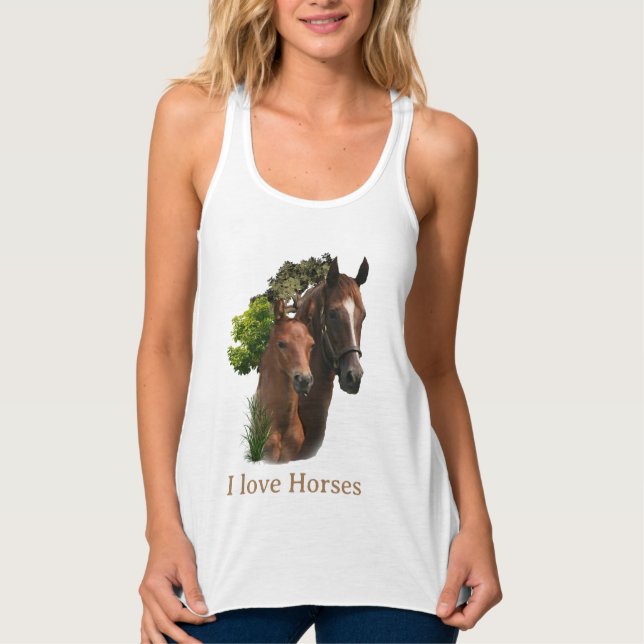 Regata Eu amo cavalos  (Frente)