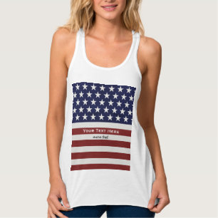 Regata EUA bandeira americana costume patriótico do 4 de