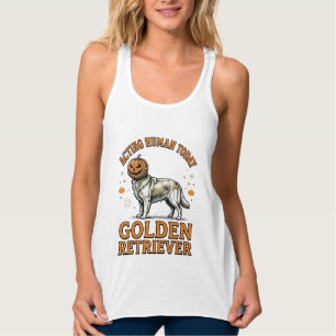 Regata Festa de Halloween do Golden Retriever Fantasia de