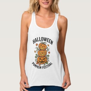 Regata Festival de Abóbora de Halloween Jack O Lantern Vi
