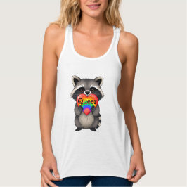 Regata Fila | Raccoon com Rainbow Heart
