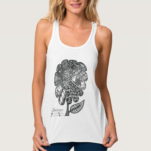 Regata Flor Enredada (Frente)