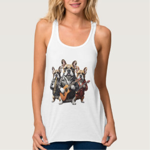 Regata French Bulldog banda de música Bulldogues Francese