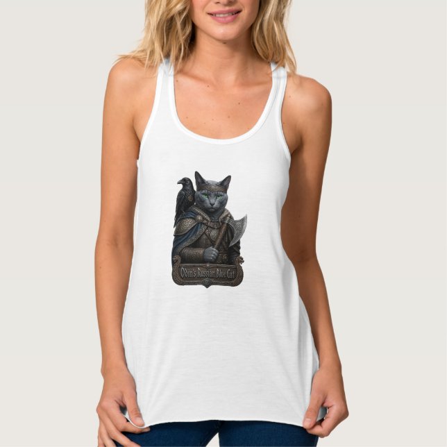 Regata Gato Azul Russo Nobre Odin (Frente)