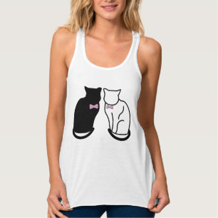 Regata Gato Preto e Branco
