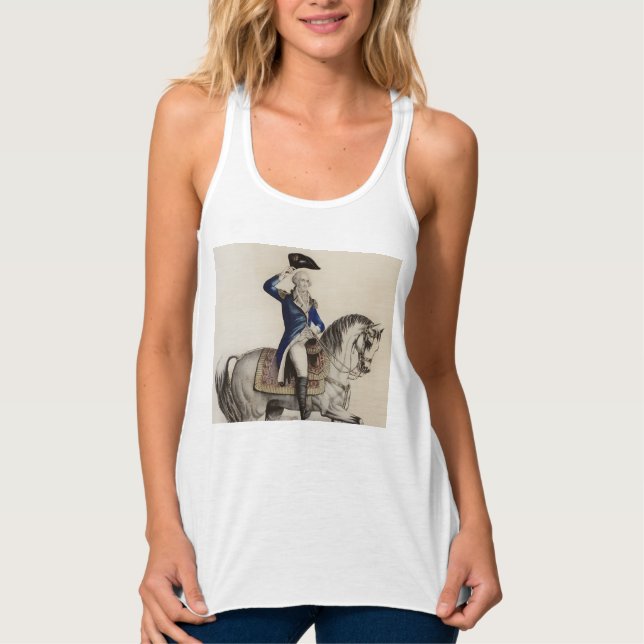 Regata George Washington Antigo a Cavalo | 250 EUA (Frente)