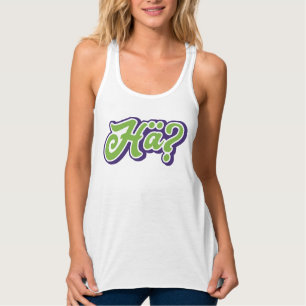 Regata Hä? Hã? Tanque alemão Slang Top, Alemanha