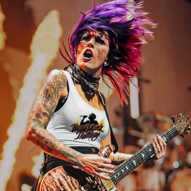 Regata Heavy Rock Is My Therapy (Criador carregado)