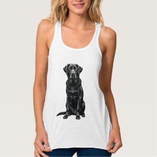 Regata Ilustração de retrato de cão Labrador Retriever pr