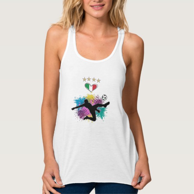 Regata Itália Splash Bandeira do Ventilador de Futebol (Frente)