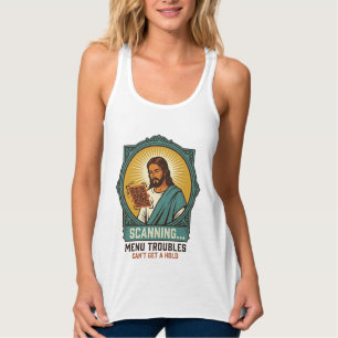 Regata Jesus Código QR Borroso Não Funciona Menu Humor Té