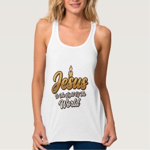 Regata Jesus Luz do Mundo Vela Cristão Vetor_1