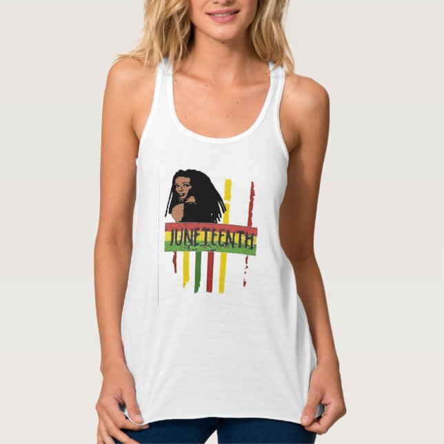 Regata June Décima bandeira, senhora T-Shirt (Frente)