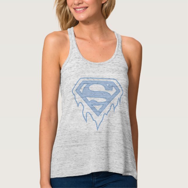 Regata Logotipo azul da Supergirl (Frente)