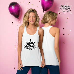 Regata MÃE Rainha da minha vida mulheres brancas