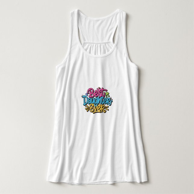 Regata Melhor Filha de Todos os Tempos (Estilo 3) (Frente do Design)