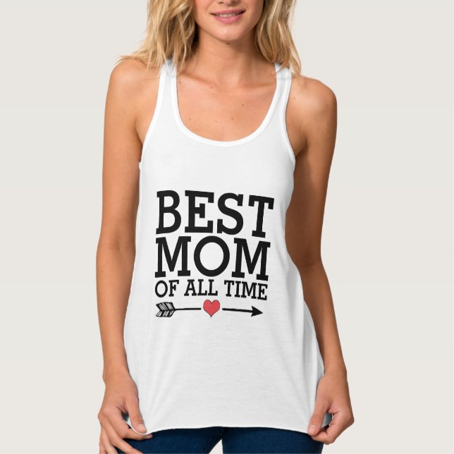 Regata MELHOR MÃE DE T-Shirts O TEMPO TODO (Frente)