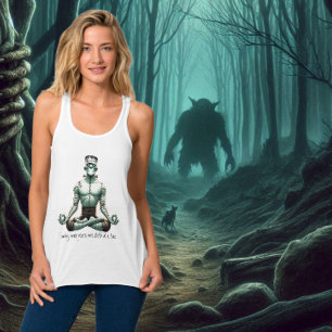 Regata Monstro de Frankenstein - no costume Zen
