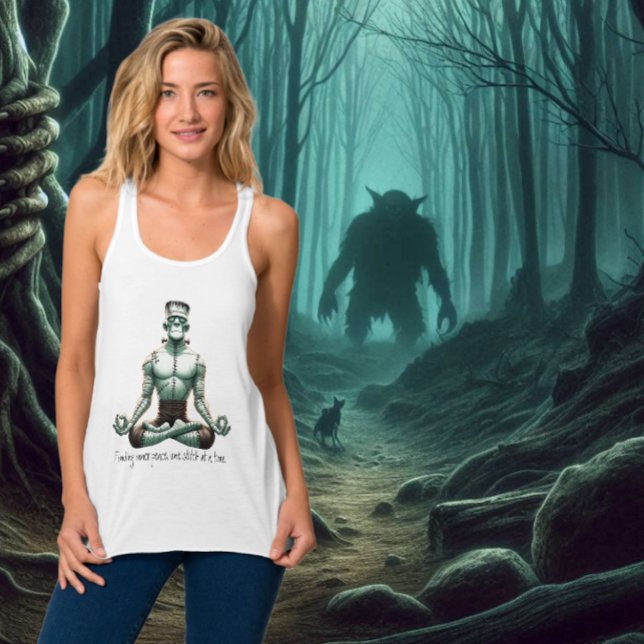 Regata Monstro de Frankenstein - no costume Zen (Keeping Calm and finding your  Zen during the spooky season.)