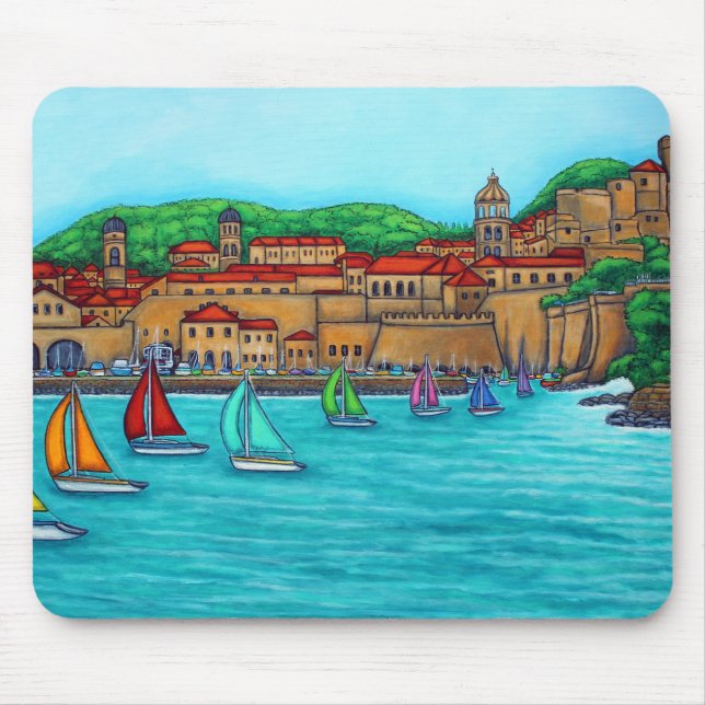 Regata Mousepad de Dubrovnik (Frente)
