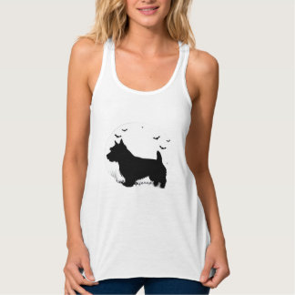 Regata Norfolk Terrier Dog � Halloween Moon Silhouette Cl