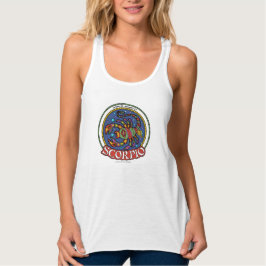 Regata Np Scorpio Women's Slim Ajustado Racerback Topo